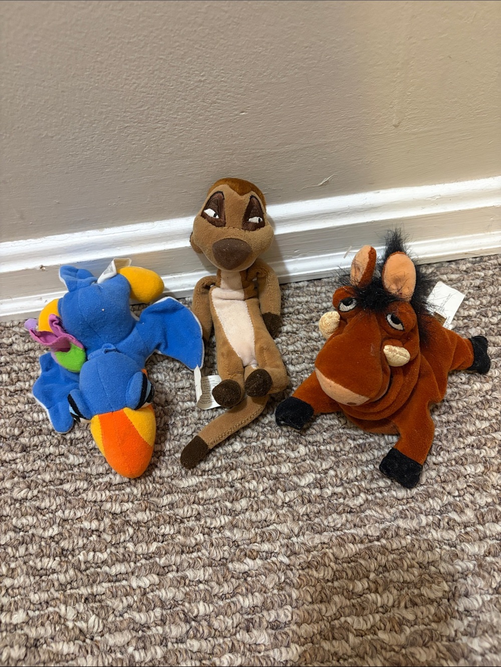 Disney 1994 Lion King Beanbag Bundle